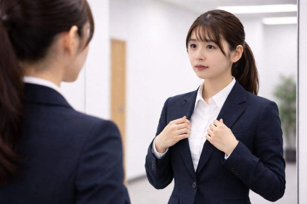 入社式　身だしなみ